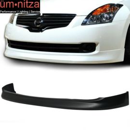 Fits 07-09 Fit Nissan Altima 4Dr MDP Style Front Bumper Lip Spoiler - Urethane