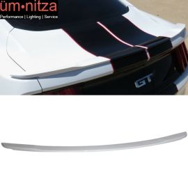 Fits 15-19 Ford Mustang GT Trunk Spoiler Painted Oxford White # YZ - ABS