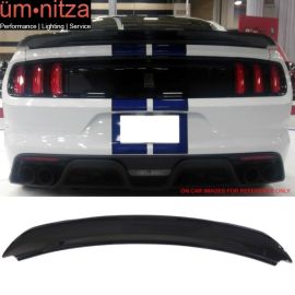 Fits 15-23 Ford Mustang 2Dr Track Pack Trunk Spoiler Painted #G1 Absolute Black