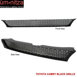 Fits 95-96 Toyota Camry ABS Black Mesh Hood Grille Grill JDM