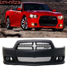 Fits 11-14 Dodge Charger Hellcat Conversion Front Bumper Cover - PP