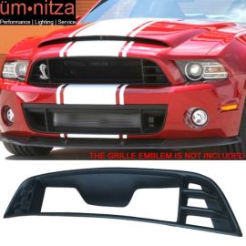 Fits 13-14 Ford Mustang Shelby GT500 Front Grill Guard Upper Grille - PP
