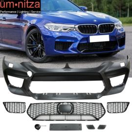 Fits 17-20 BMW G30 5 Series Sedan M5 Style Front Bumper Cover Conversion - PP
