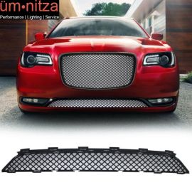 Fits 15-23 Chrysler 300 300C B Style Front Lower Grill Grille - Unpainted