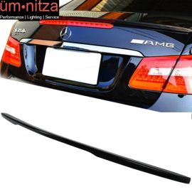 10-17 W207 C207 2Dr Coupe AMG Trunk Spoiler Painted #197 Obsidian Black Metallic