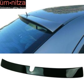 Fits 01-07 Benz C-Class W203 Sedan L Style Roof Spoiler Wing Painted #040 Black