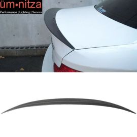 Fits 07-13 Fit BMW 1 Series E82 Coupe Performance Carbon Fiber CF Trunk Spoiler Wing