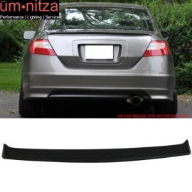 Fits 06-11 Honda Civic 8th Performance Style Unpainted ABS Trunk Spoiler