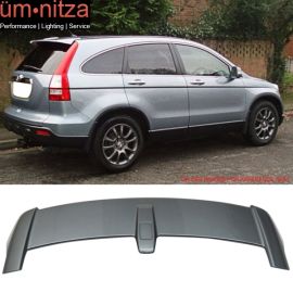 Fits 07-11 Honda CRV CR-V OE Style Rear Trunk Spoiler ABS #NH737M Polished Metal