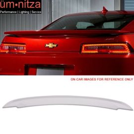 Fits 14-15 Chevy Camaro OE Factory Trunk Spoiler Painted # WA8624 Olympic White