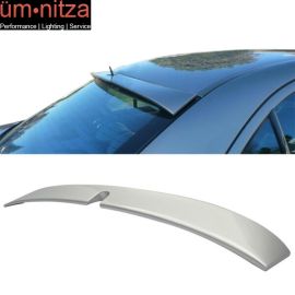 Fits 01-07 C Class W203 Roof Spoiler Painted #744 Brilliant Silver Metallic