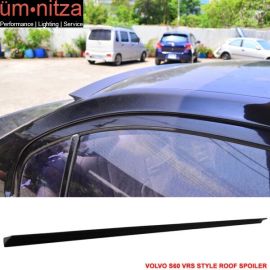 Fits 10-17 Volvo S60 2nd VRS Style Unpainted Rear Roof Spoiler Wing Visor - PUF