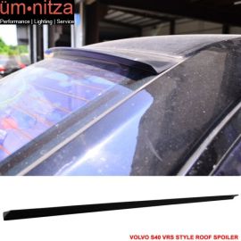 Fits 04-07 Volvo S40 2nd VRS Style Unpainted Rear Roof Spoiler Wing Visor - PUF