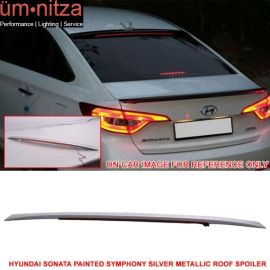 Fits 15-17 Hyundai Sonata OE Factory Style Painted LED Roof Spoiler ABS(#Y8S)