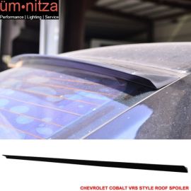 Fits 05-10 Chevrolet Cobalt 4Dr VRS Style Roof Spoiler Unpainted Black - PUF