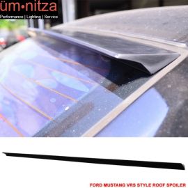 Fits 05-09 Ford Mustang 2Dr 5th VRS Style Roof Spoiler Unpainted Black - PUF