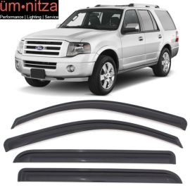 Fits 97-17 Ford Expedition & 98-17 Lincoln Navigator Acrylic 4PCS Window Visors
