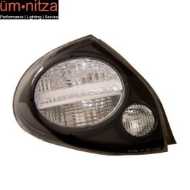 Fits 00-03 Nissan Maxima Tail Lights Lamps Black Clear Eagle Eyes