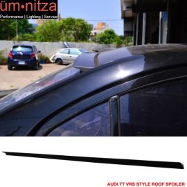 Fits 99-06 Audi TT 8N VRS Style Roof Spoiler Unpainted Black - PUF