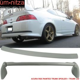 Fits 02-06 Acura RSX DC5 Type R + Aspec Style Trunk Spoiler Painted #NH624P 4PCS