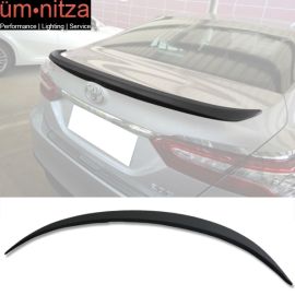 Fits 18-23 Toyota Camry OE Style Rear Trunk Lid Spoiler Wing Lip Unpainted ABS
