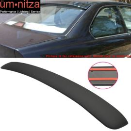 Fits 92-98 Fit BMW E36 3 Series 2Dr Coupe Matte Black Roof Spoiler Wing - ABS