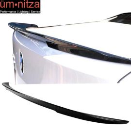 Fits 12-18 BMW F30 High Kick Performance Trunk Spoiler Painted #668 Jet Black