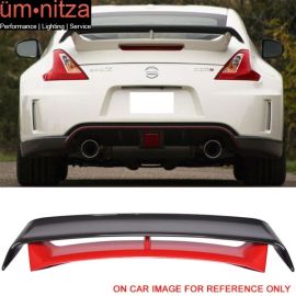 Fits 09-19 370Z Z34 N Style Trunk Spoiler Painted 2 Tone #A54 Vibrant Red #GBT