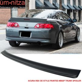 Fits 02-06 Acura RSX OE Style Trunk Spoiler Painted # B92P Nighthawk Black Pearl