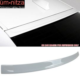 Fits 11-16 BMW F10 5-Series 3D Style Roof Spoiler Painted #300 Alpine White III
