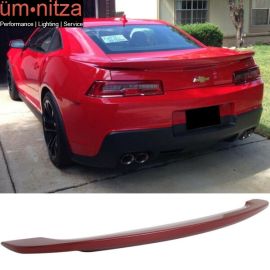 Fits 14-15 Chevy Camaro OE Type Trunk Spoiler Painted Crystal Claret Tintcoat