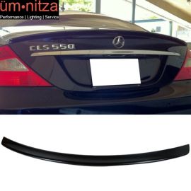 Fits 05-10 Benz W219 CLS-Class AMG Style Painted #197 Black Rear Trunk Spoiler
