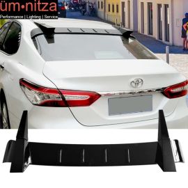 Fits 18-19 Toyota Camry Roof Spoiler - Glossy Black