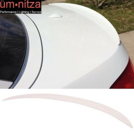 Fits 07-13 BMW 3-Series E93 M3 Trunk Spoiler Painted #A96 Mineral White Pearl