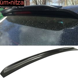 Fits 99-06 Fit BMW X5 E53 A Style Matte Black Roof Spoiler Wing - ABS