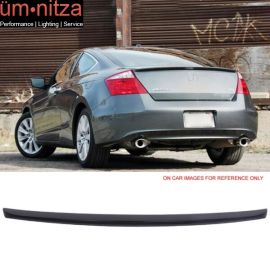 Fits 08-12 Honda Accord 2DR Coupe OE Style ABS Trunk Spoiler Painted #B92P Black