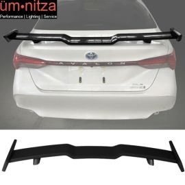 Fits 19-20 Toyota Avalon Rear Trunk Spoiler Wing Lid ABS Matte Black