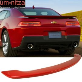 Fits 14-15 Chevrolet Camaro OE Style Trunk Spoiler ABS #WA130X Pull Me Over Red