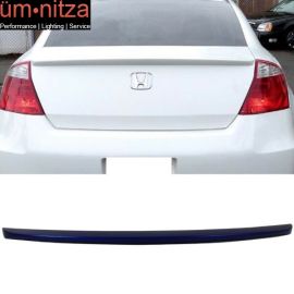 Fits 08-12 Accord Coupe OE Trunk Spoiler Painted #B551P Belize Blue Pearl