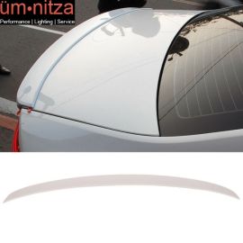 Fits 12-14 Audi A6 C7 Sedan D Style Trunk Spoiler Painted #LY9C Ibis White