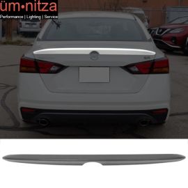 Fits 19-22 Nissan Altima OE Factory Style Trunk Spoiler Wing Matte Black - ABS
