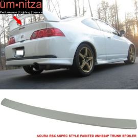 Fits 02-06 Acura RSX Aspec Style Trunk Spoiler Paint Premium White Pearl #NH624P
