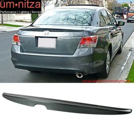 Fits 08-12 Honda Accord 4DR OE Style Rear Trunk Spoiler Painted #G530M Green