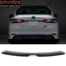 Fits 18-19 Toyota Camry PB Style Trunk Spoiler Matte Black Primer ABS