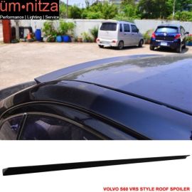 Fits 01-09 Volvo S60 1st VRS Style Unpainted Rear Roof Spoiler Wing Visor - PUF
