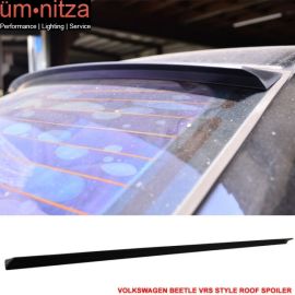 Fits 12-17 VW Beetle A5 VRS Style Unpainted Rear Roof Spoiler Wing Visor - PUF