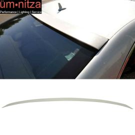 Fits 07-13 Benz S-Class W221 L Type Roof Spoiler Painted #650 Cirrus White