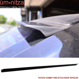 Fits 12-17 Toyota Camry VRS Style Unpainted Rear Roof Spoiler Wing Visor - PUF