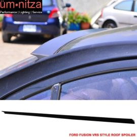 Fits 06-09 Ford Fusion 4Dr VRS Style Roof Spoiler Unpainted Black - PUF