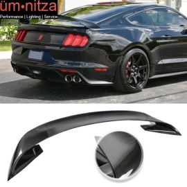 Fits 15-23 Ford Mustang GT350R Style Trunk Spoiler Carbon Fiber CF